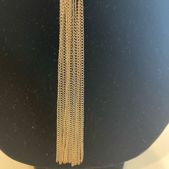 STELLA & DOT TESSA SILVER TASSEL NECKLACE - Picture 8 of 8